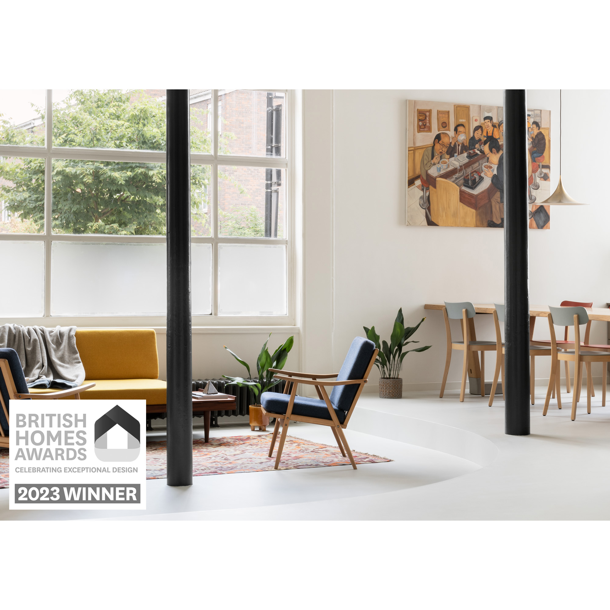 Erbar Mattes Architects Blockmakers Arms Hackney London pub conversion Winner Home Transformation of the Year British Homes Awards 2023